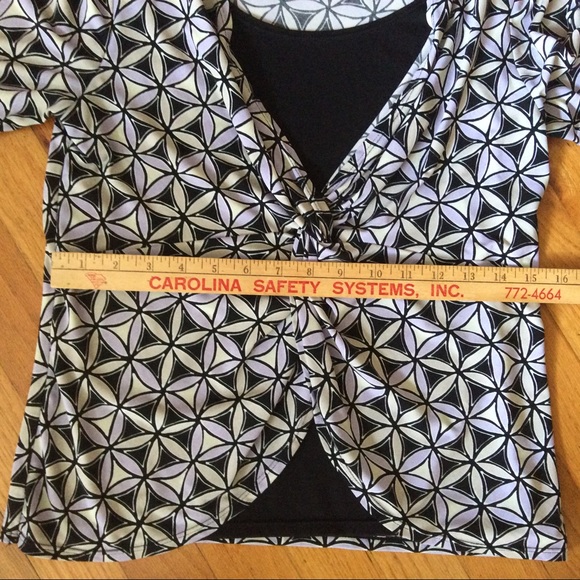 ❤️3/$15❤️ George Stretch Career Blouse - Picture 7 of 8